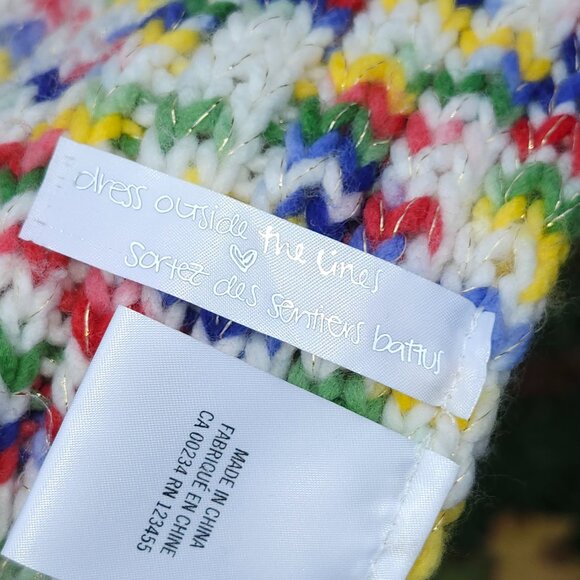 Hudson's Bay Company HBC x Color Me Courtney Retro COLOUR Explosion Scarf ๐โค๏ธ๐ - Picture 5 of 8
